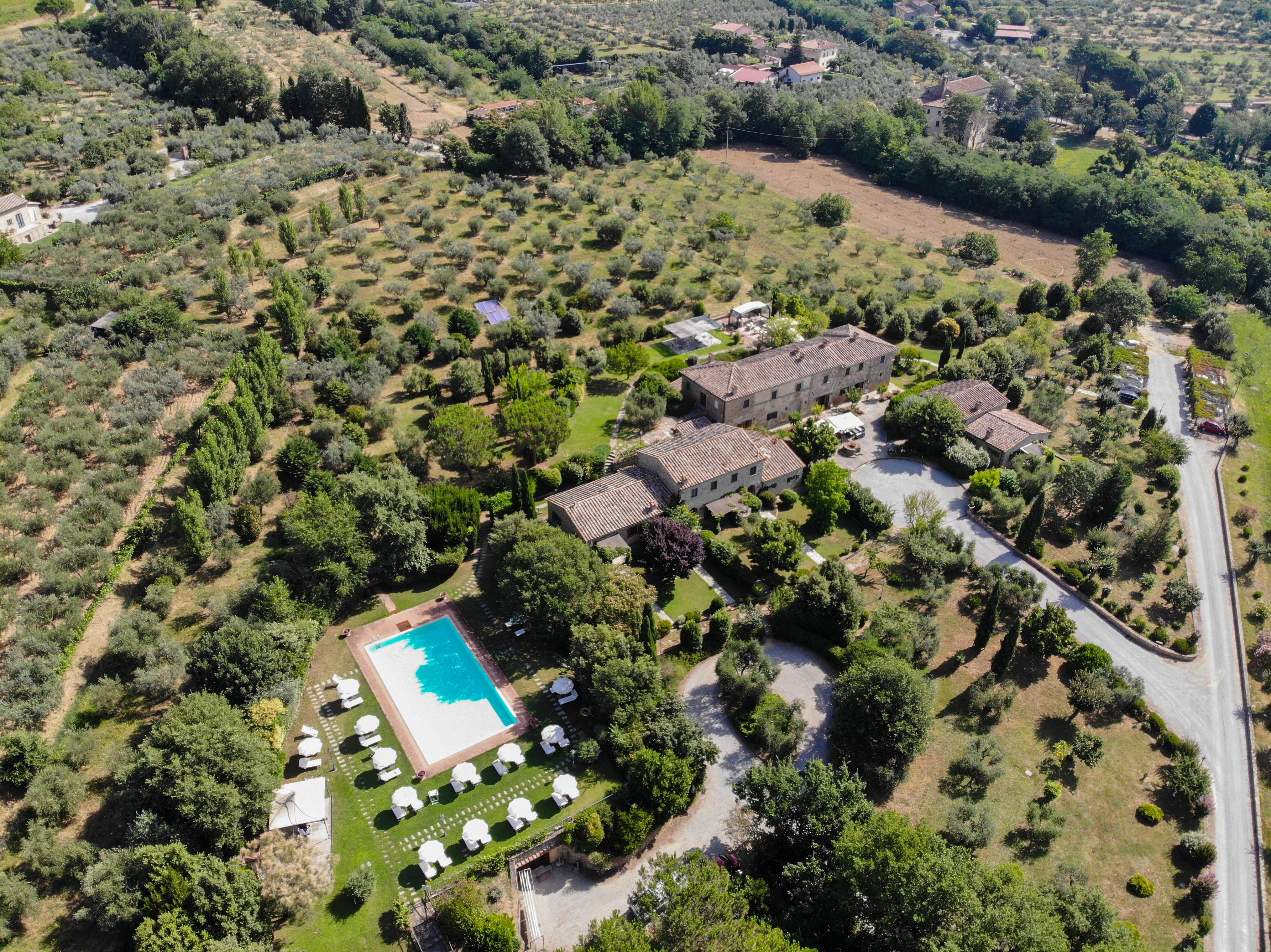 Villa Borgo San Pietro Cortona Eksteriør bilde