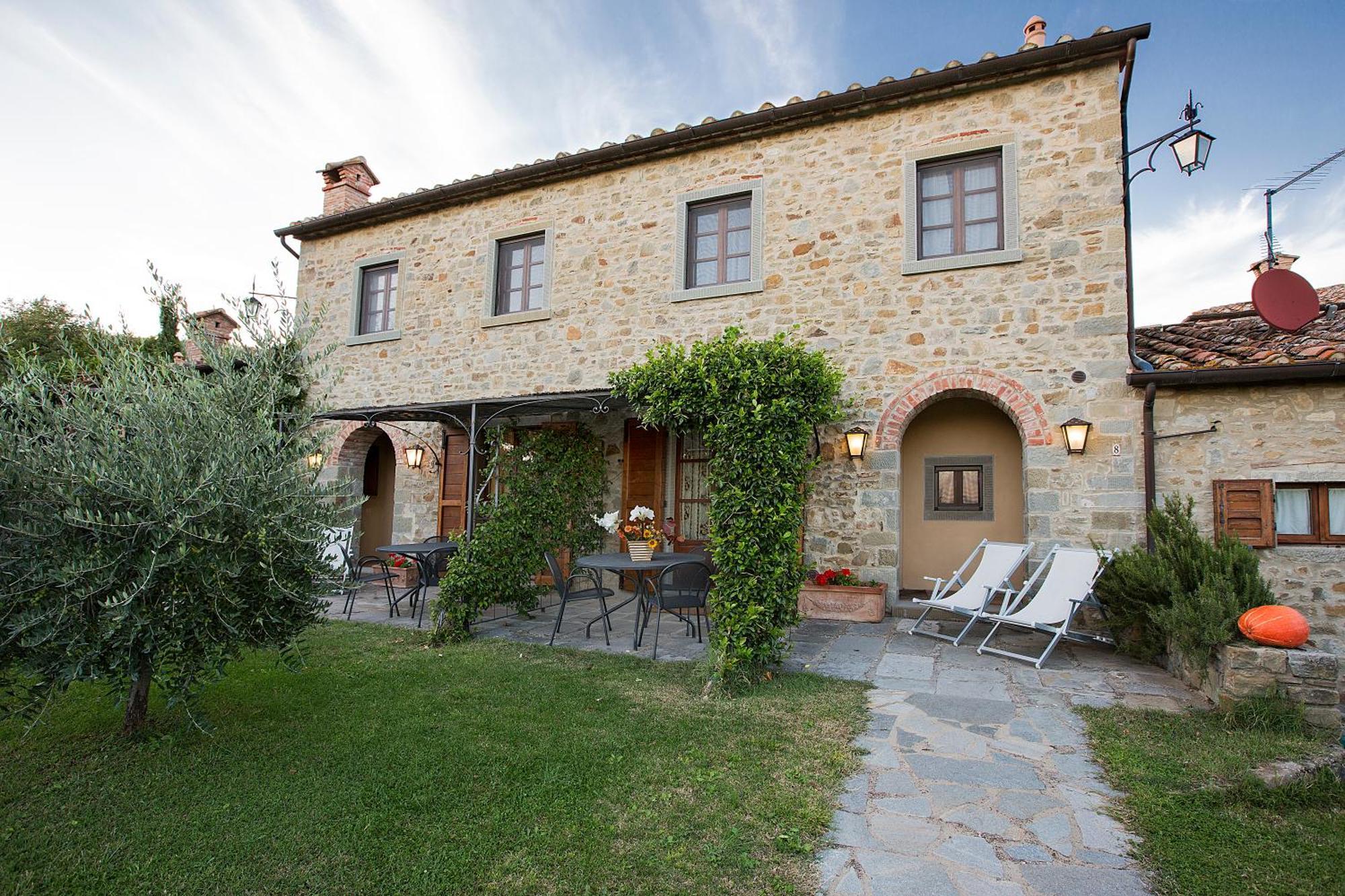 Villa Borgo San Pietro Cortona Eksteriør bilde