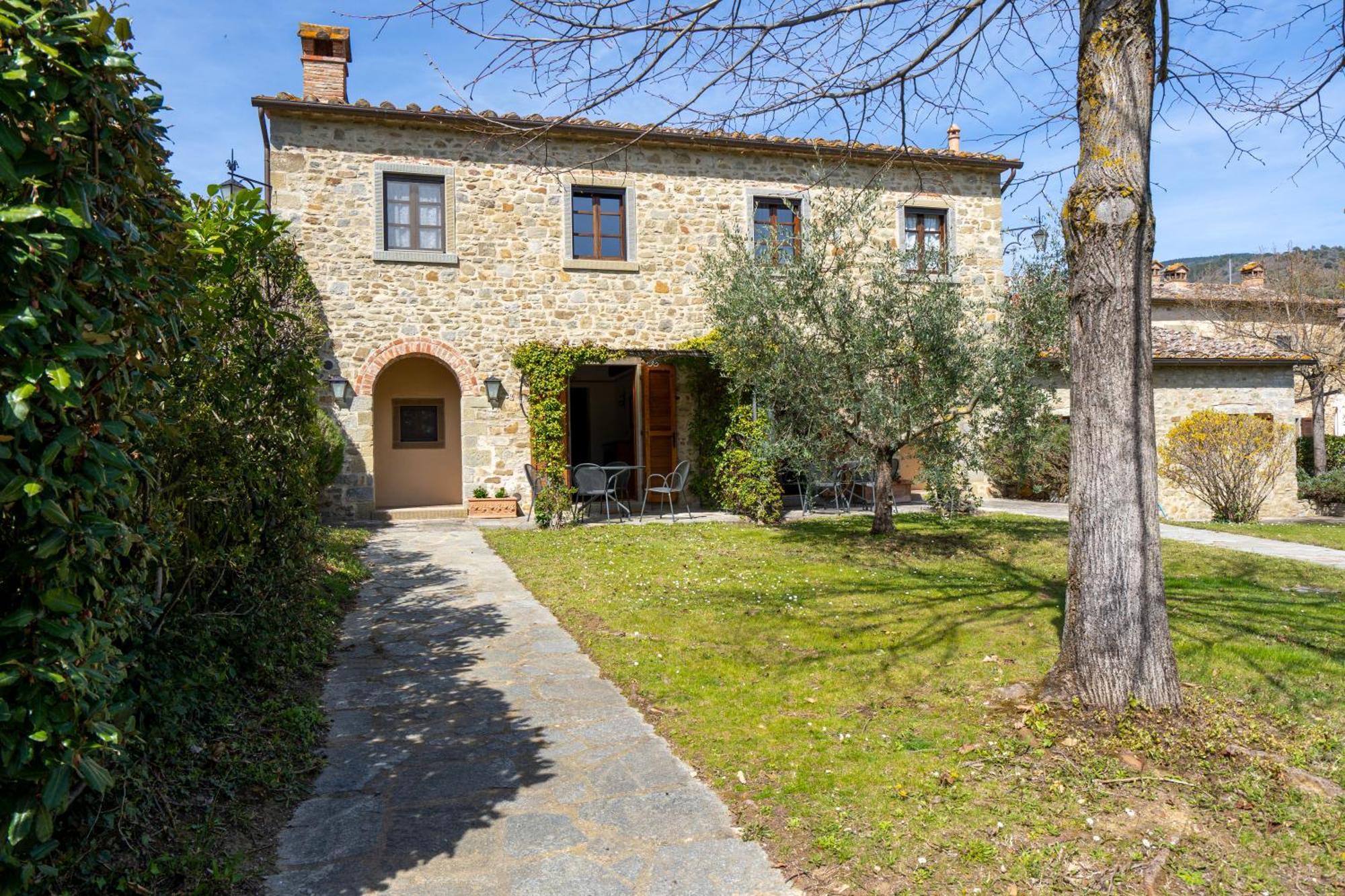 Villa Borgo San Pietro Cortona Rom bilde