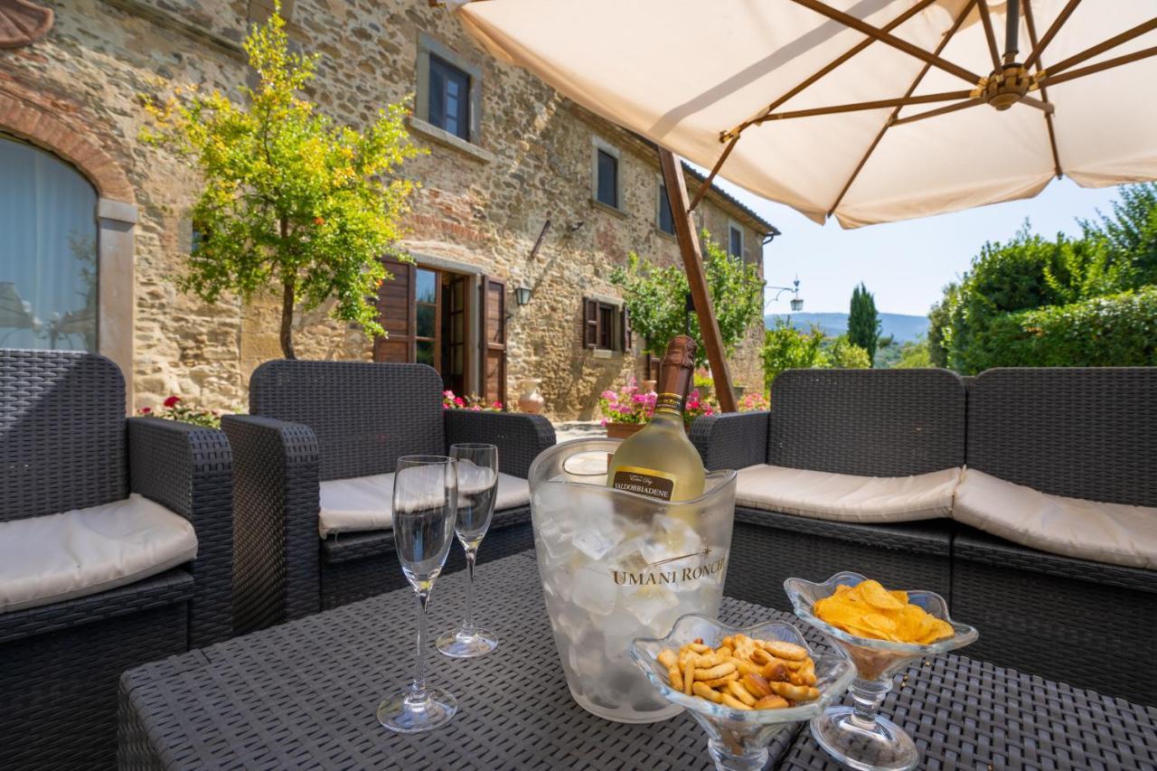 Villa Borgo San Pietro Cortona Eksteriør bilde