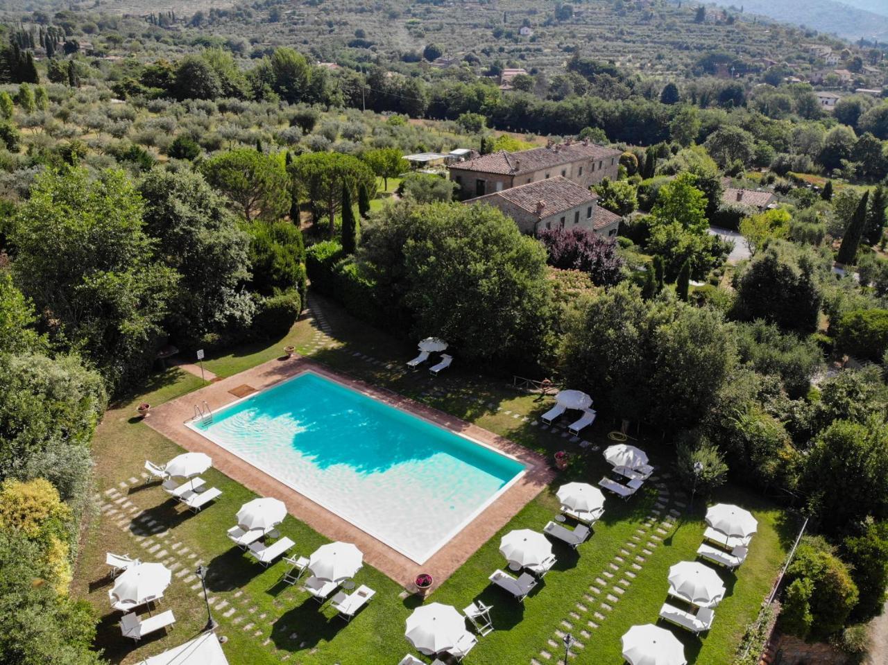 Villa Borgo San Pietro Cortona Eksteriør bilde